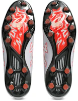 Sizing ASICS DS Light Acros Pro 3 Voetbalschoenen Wit/Flash Rood 1101A071-104