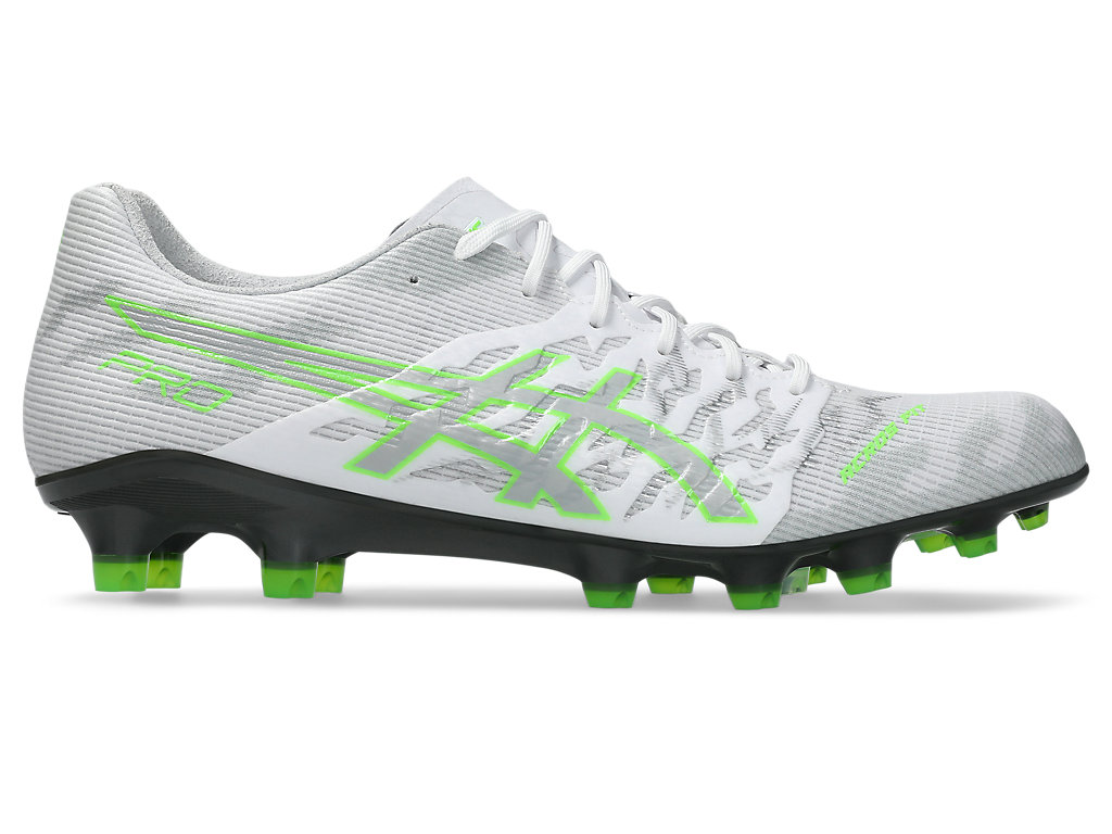 ASICS DS LIGHT ACROS PRO 3 Soccer Cleats White/Green Gecko 1101A071-103