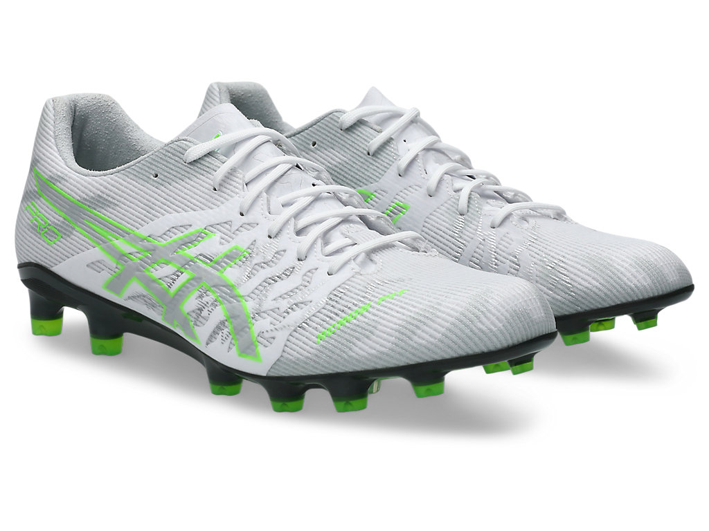 Order ASICS DS LIGHT ACROS PRO 3 Kasut Bola Putih/Hijau Gecko 1101A071-103