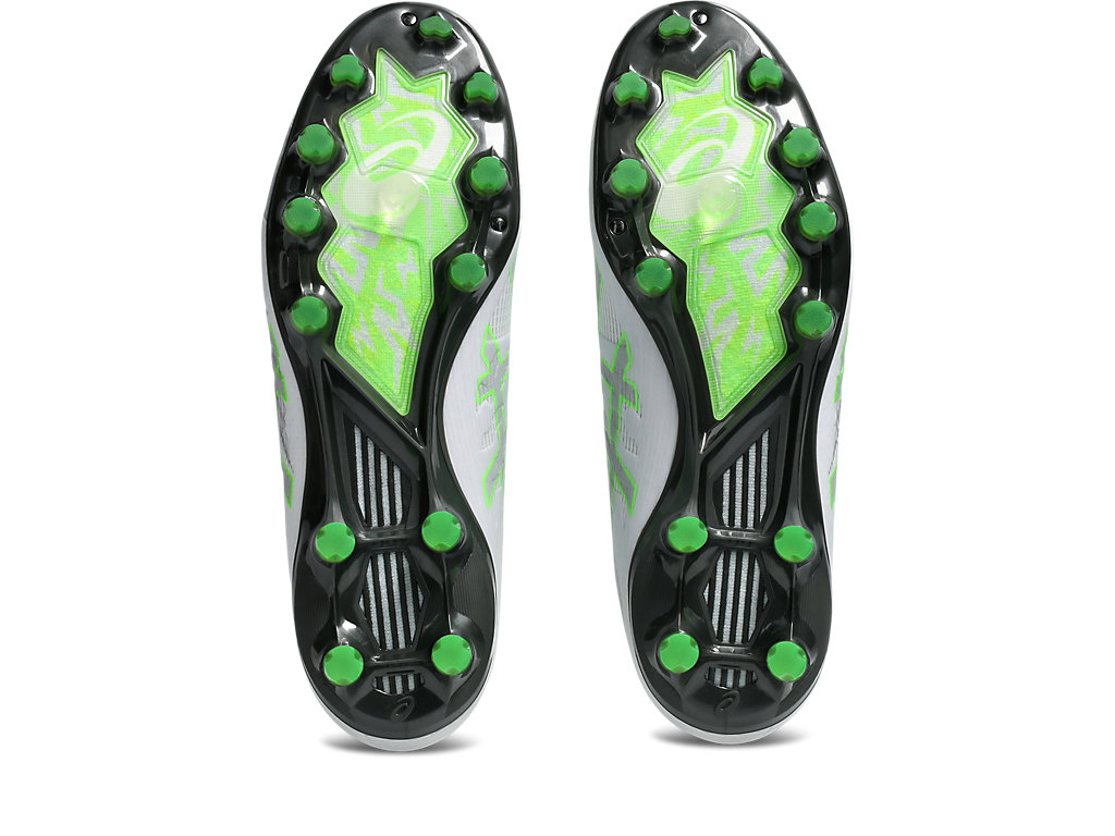 Sizing ASICS DS LIGHT ACROS PRO 3 Kasut Bola Putih/Hijau Gecko 1101A071-103