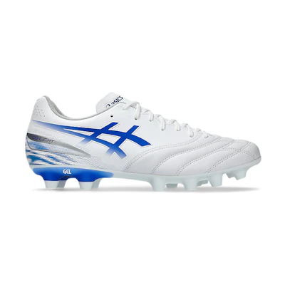 ASICS DS Light Advance Wide Soccer Cleats White/Asics Blue