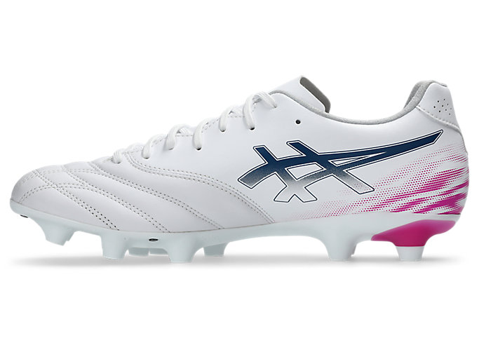 Shop ASICS DS Light Advance 寬楦足球鞋 白色/數位櫻花 1103A125-101
