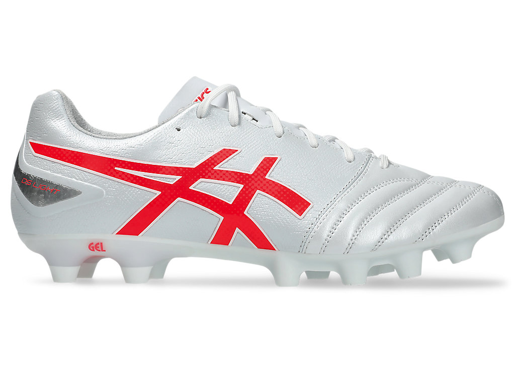 ASICS DS Light Advance Wide Soccer Cleats White/Flash Red 1103A098-104