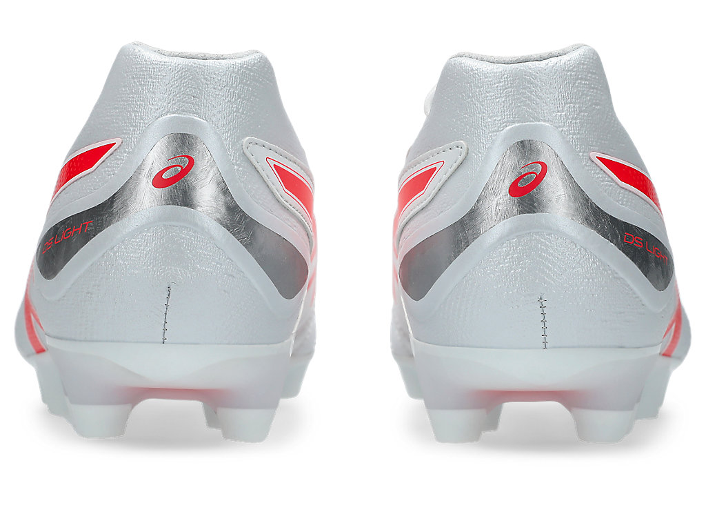 Purchase アシックス DS ライト アドバンス ワイド サッカースパイク ホワイト/フラッシュレッド 1103A098-104
