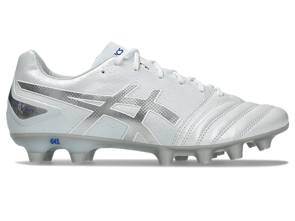 ASICS DS Light Advance Wide Soccer Cleats White/Pure Silver 1103A117-150