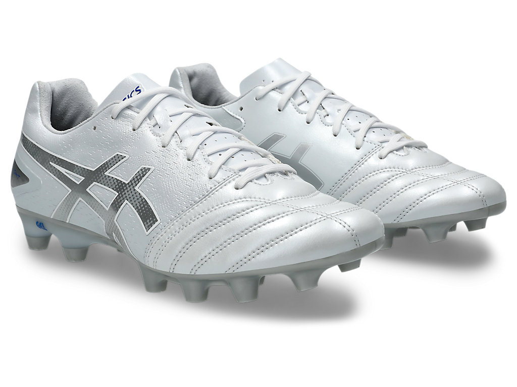 Lookbook ASICS DS Light Advance Wide Voetbalschoenen Wit/Pure Zilver 1103A117-150