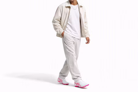 Order Asics DS LIGHT 休閒舒適萬用 防滑耐磨 足球鞋 男款 白粉