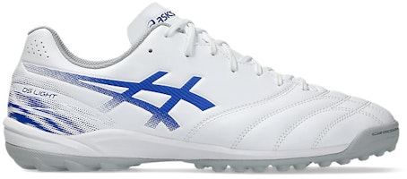 ASICS DS Light Club TF Wide Soccer Shoes White/Asics Blue 1103A123-100 ASICS DS Light Club TF Wide Soccer Shoes White/Asics Blue 1103A123-100
