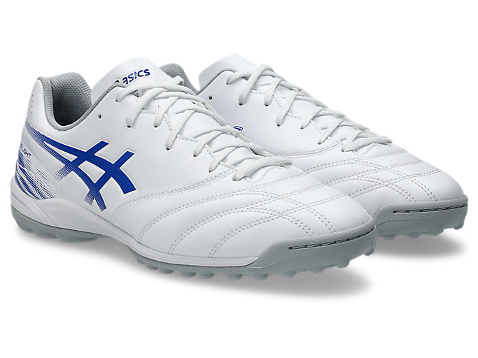 Order ASICS DS Light Club TF Anchos Zapatos Futbol Blanco/Azul Asics 1103A123-100