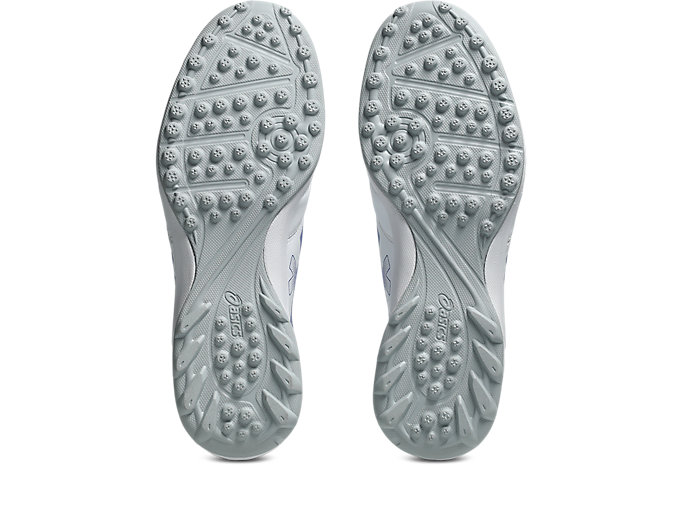 Sizing ASICS DS Light Club TF Anchos Zapatos Futbol Blanco/Azul Asics 1103A123-100