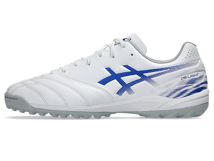 Cheap ASICS DS Light Club TF Anchos Zapatos Futbol Blanco/Azul Asics 1103A123-100
