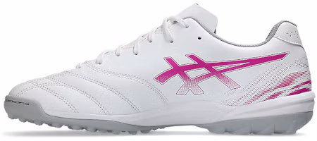 Shop ASICS DS Light Club TF 寬楦足球鞋 白色/數位櫻花 1103A123-101