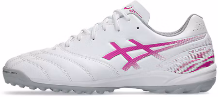 Cheap ASICS DS Light Club TF 寬楦足球鞋 白色/數位櫻花 1103A123-101