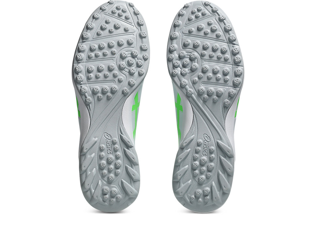 Sizing ASICS DS Light Club TF Sepatu Bola Wide Putih/Hijau Gecko 1103A112-106