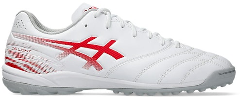 ASICS DS Light Club TF Wide Soccer Shoes White/Speed Red 1103A123-102 ASICS DS Light Club TF Wide Soccer Shoes White/Speed Red 1103A123-102