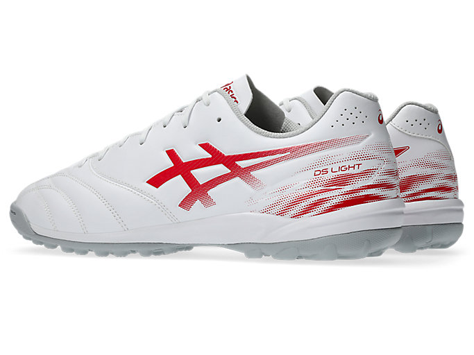 Lookbook ASICS DS Light Club TF Scarpe da Calcio Bianche/Rosso Speed Ampia Vestibilità 1103A123-102