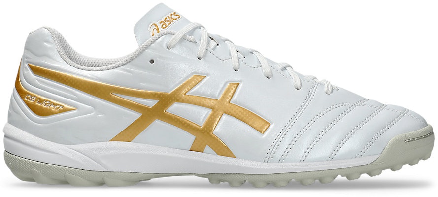 ASICS DS Light Club TF 寬楦人草足球鞋 白色/純金 1103A112-105 Buy ASICS DS Light Club TF 寬楦人草足球鞋 白色/純金 1103A112-105