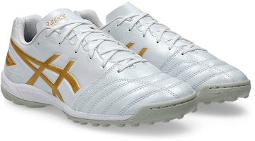 アシックス DS ライト クラブ TF ワイド ターフ サッカースパイク ホワイト/ピュアゴールド 1103A112-105 Order アシックス DS ライト クラブ TF ワイド ターフ サッカースパイク ホワイト/ピュアゴールド 1103A112-105