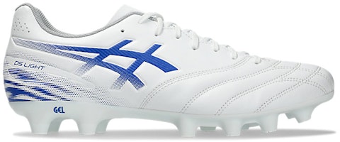 ASICS DS Light Club Wide Football Boots White/Asics Blue 1103A128-100 ASICS DS Light Club Wide Football Boots White/Asics Blue 1103A128-100