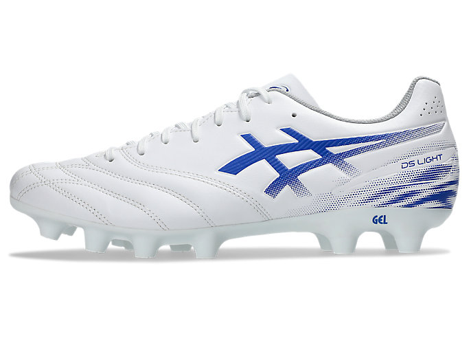 Cheap 亚瑟士DS Light Club宽脚足球鞋 白色/亚瑟士蓝 1103A128-100