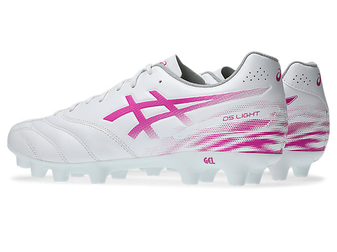 Shop ASICS DS Light Club Wide Scarpe da Calcio Bianche/Digital Sakura 1103A128-101
