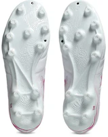 Cheap ASICS DS Light Club Wide Soccer Cleats White/Digital Sakura 1103A128-101
