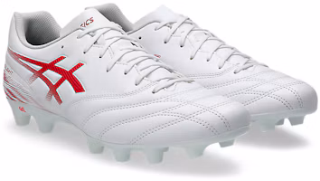 Order ASICS DS Light Club 寬版足球鞋 白/閃亮紅 1103A128-102