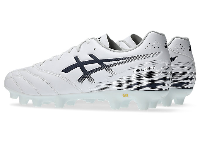 Lookbook ASICS DS Light Club 宽版足球鞋 白色/午夜蓝 1103A128-103