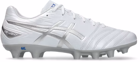 ASICS DS Light Club Wide Soccer Cleats White/Pure Silver 1103A118-150 ASICS DS Light Club Wide Soccer Cleats White/Pure Silver 1103A118-150