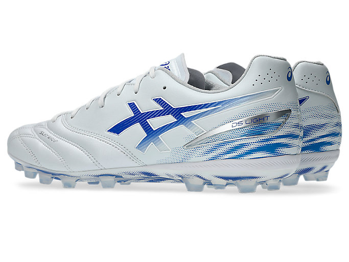 Lookbook Botas de Fútbol ASICS DS Light Pro AG Blanco/Azul ASICS 1103A127-100