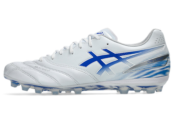 Cheap Botas de Fútbol ASICS DS Light Pro AG Blanco/Azul ASICS 1103A127-100