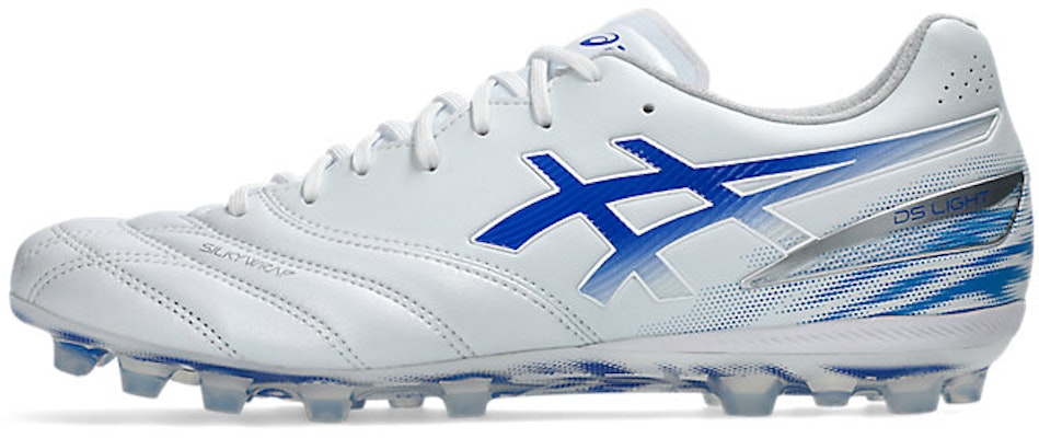 Botas de Fútbol ASICS DS Light Pro AG Blanco/Azul ASICS 1103A127-100 Cheap Botas de Fútbol ASICS DS Light Pro AG Blanco/Azul ASICS 1103A127-100