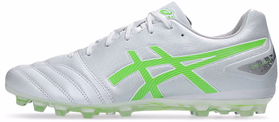 ASICS DS LIGHT PRO AG Soccer Cleats White/Green Gecko 1103A096-106 Cheap ASICS DS LIGHT PRO AG Soccer Cleats White/Green Gecko 1103A096-106