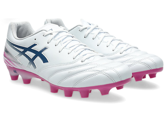 Order ASICS DS Light Pro Soccer Cleats. White/Digital Sakura 1103A126-101