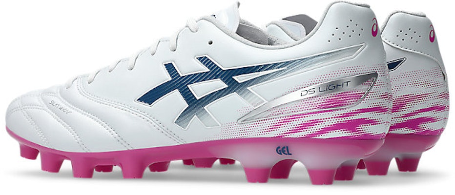 ASICS DS Light Pro Soccer Cleats. White/Digital Sakura 1103A126-101 Lookbook ASICS DS Light Pro Soccer Cleats. White/Digital Sakura 1103A126-101