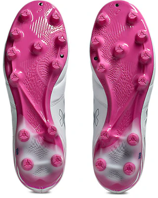 ASICS DS Light Pro Soccer Cleats. White/Digital Sakura 1103A126-101 Sizing ASICS DS Light Pro Soccer Cleats. White/Digital Sakura 1103A126-101