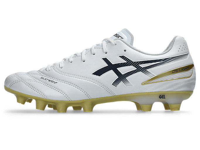 ASICS DS Light Pro Soccer Cleats. White/Midnight 1103A126-103
