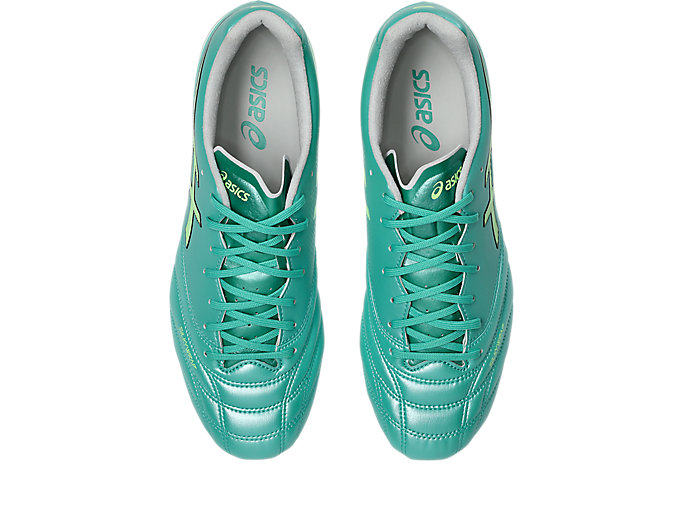 Details for ASICS DS Light Pro Soccer Cleats Aurora Green/Illuminate Green 1103A126-300