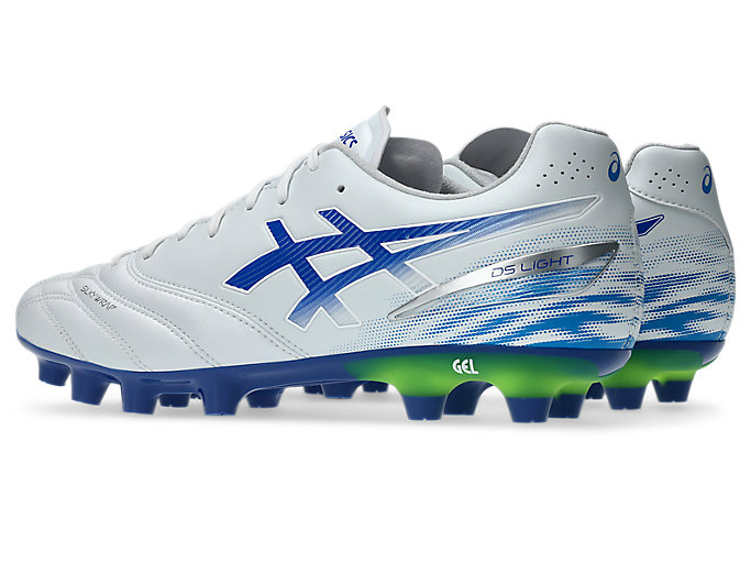 Shop ASICS DS Light Pro Kasut Bola Putih/Biru ASICS 1103A126-100