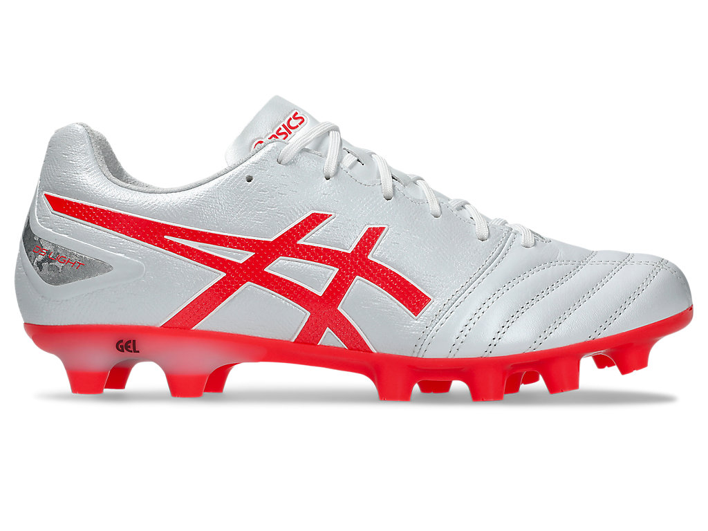 ASICS DS Light Pro Soccer Cleats White/Flash Red 1103A095-104