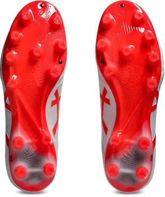 アシックス DSライトプロ サッカースパイク ホワイト/フラッシュレッド 1103A095-104 Sizing アシックス DSライトプロ サッカースパイク ホワイト/フラッシュレッド 1103A095-104