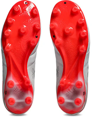 ASICS DS Light Pro Voetbalschoenen Wit/Flash Rood 1103A126-102 Sizing ASICS DS Light Pro Voetbalschoenen Wit/Flash Rood 1103A126-102