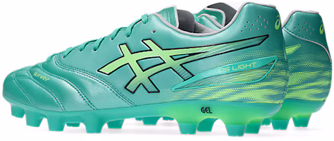 Lookbook ASICS DS LIGHT PRO 寬版足球鞋 極光綠/亮綠 1103A122-300