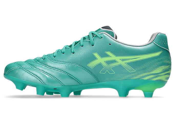 Shop ASICS DS LIGHT PRO 寬版足球鞋 極光綠/亮綠 1103A122-300