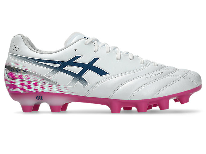 ASICS DS Light Pro Wide Soccer Cleats White/Digital Sakura 1103A122-101