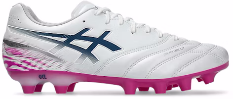 ASICS DS Light Pro Wide Soccer Cleats White/Digital Sakura 1103A122-101 ASICS DS Light Pro Wide Soccer Cleats White/Digital Sakura 1103A122-101