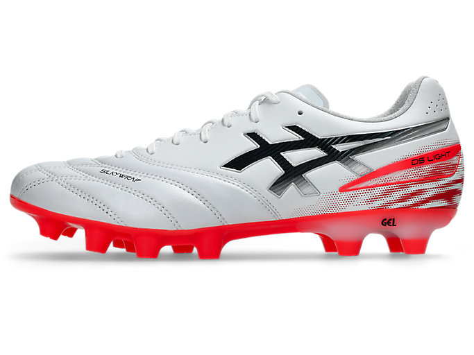Cheap ASICS DS Light Pro 寬楦足球鞋 白色/閃光紅 1103A122-102