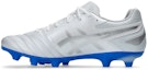 Shop ASICS DS Light Pro Wide Soccer Cleats White/Pure Silver 1103A110-103