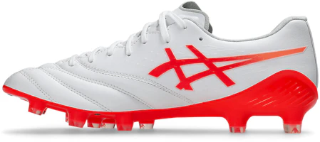 Shop ASICS DS LIGHT X-FLY 6 足球鞋 白色/閃紅 1101A076-101