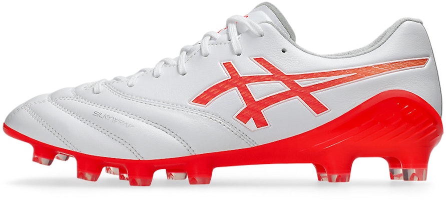 ASICS DS LIGHT X-FLY 6 Football Boots White/Flash Red 1101A076-101 Cheap ASICS DS LIGHT X-FLY 6 Football Boots White/Flash Red 1101A076-101